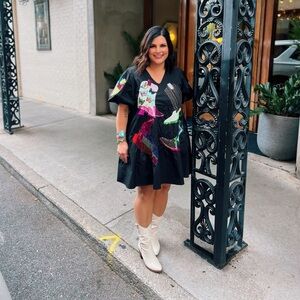 Queen of Sparkles Cowboy Boot dress